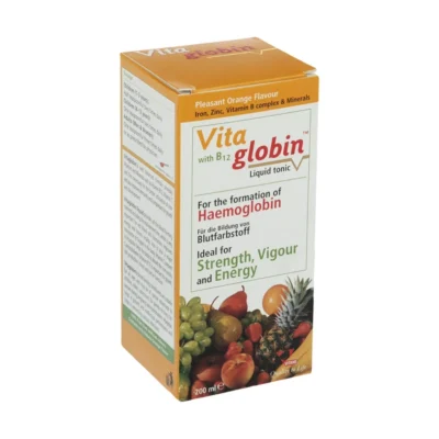 خرید شربت ویتاگلوبین 200 میلی لیتری Vita Globin 200 mlویتا گلوبین 200 میلی لیتری فرسام دارو