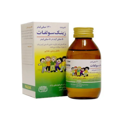 خرید شربت زینک سولفات ۵ میلی‌گرم