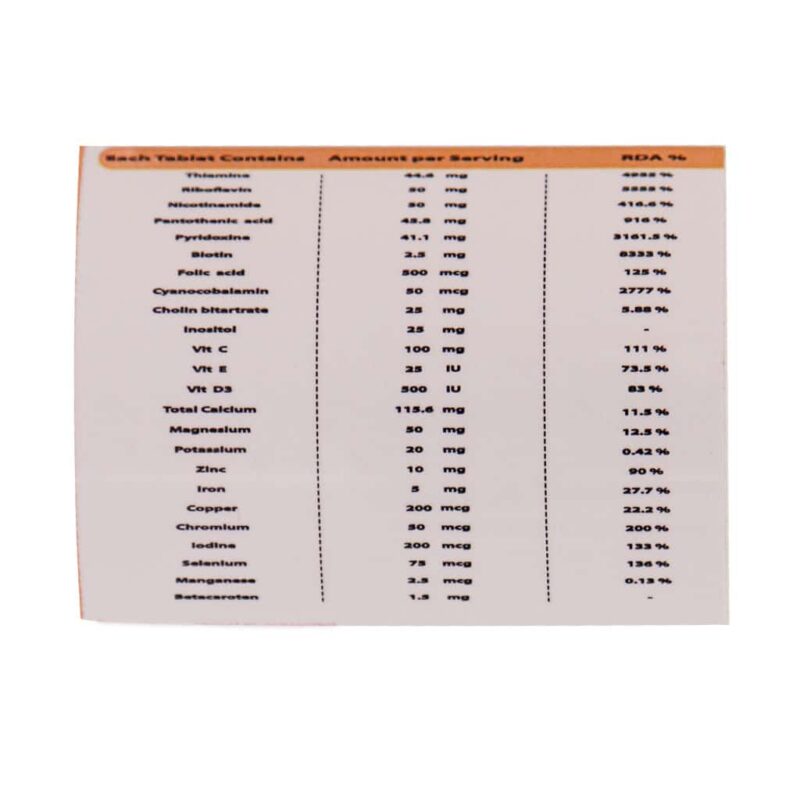 Carusos Natrual Health Womens Super Multi 30 Tablet